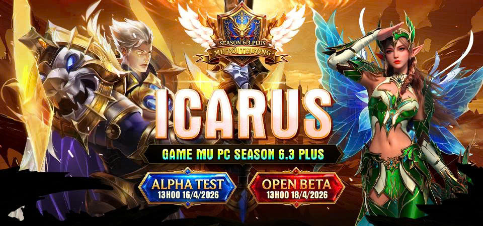 Mu Online MÁY CHỦ ICARUS - Mu Tối Thượng